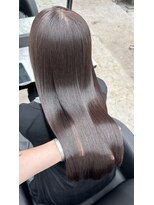 ビビッド(vivid)&nbsp;艶髪ロングチョコレートカラー高濃度ケラチントリートメント