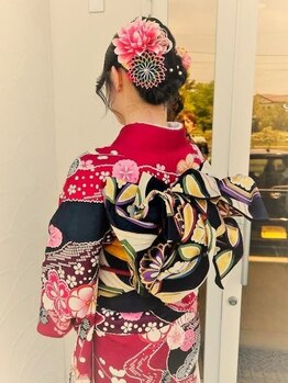 ヘアサロン 青い鳥の写真/大切な思い出作りをお手伝い♪《朝10時前の対応も可能！》ご希望の方はスタッフにご相談ください！