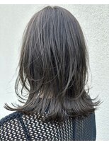 ラヴェストバイフレイスウェル(LOVEST by frace well)&nbsp;プリカール・オリーブグレージュ×くびれボブ/レイヤーカット