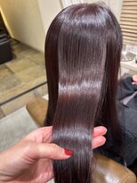 フレーム へアアンドトリートメント 天王寺北口店(FRAME)&nbsp;ピンクブラウンカラー