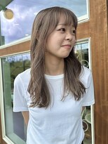 エムサロン 高崎あら町テラス店(emusalon)&nbsp;［rena］1ブリーチでつくる柔らかいベージュ◎