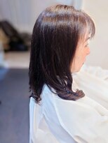 カナエルドットヘア(kanaeru.hair) セミロングパーマ