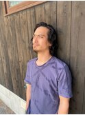 ラフなランダムカールパーマ