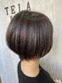 テーラヘアー 葛西店(TELA HAIR)&nbsp;ショートボブで動きのあるスタイル☆