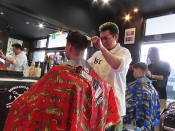 バーバースタイルクラブフォー(BARBER STYLE CLUB 4)の写真/”カッコイイ男”になりたい！そんな男性専用のBARBER SHOP♪