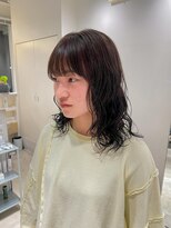 グリーン(green)&nbsp;カノ:朝のセット時短パーマヘア