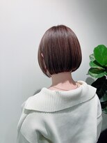 アイム(aim) 【hair design aim】襟足スッキリ×ミニボブ