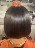 毎朝ラクちん　ナチュラルストレートボブ