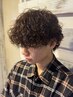 カット＋プードルパーマ￥14200　#静岡駅#メンズパーマ#スペインカール