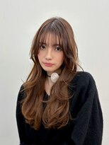 ヒュー 広島(HEW)&nbsp;20代30代大人かわいいレイヤーカットブラウンベージュ