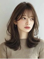 ノイ(noi)&nbsp;ひし形レイヤー×ミルクブラウン