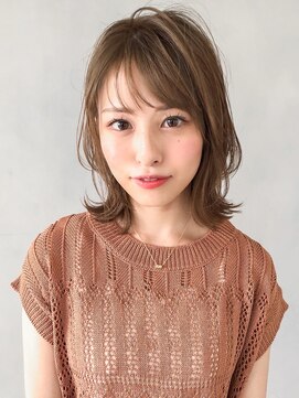 リヤン 表参道(lyann) サイドバング美髪ナチュラルカールくせ毛風カール#239f0907