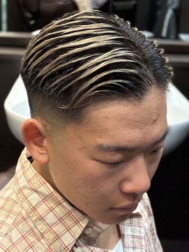 ヒロギンザ 難波店(HIRO GINZA) 「立体感際立つ、洗練のハイライトフェード。」