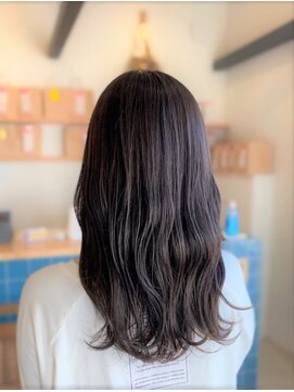 リエットヘアー 杢左店(Lie-et. hair) #ダークアッシュカラー#西尾美容室#西尾髪質改善#大人可愛い