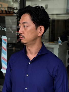 スウェル 柏店(Swell) #MEN’S HAIR#サーフカール#刈り上げセンターパート#フェード