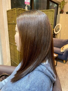 ビーチェ 小岩(Bice) 乾かすだけでまとまる◎艶感ストレートロング