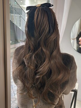 韓国へア/レイヤー/顔周り/ボブ/透明感カラー