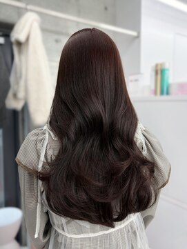 エヌアイ オモテサンドウ(ni omotesando) 韓国ヘア/レイヤーカット/チェリーピンク　上野