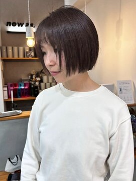ナウアズ(now as.) 子供っぽくならないミニボブ【yuki】【now as.明石】