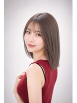 エートス(ethos) 三好市美容室 色落ちが気になる方のグレージュミディ