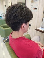 ビセル バイ シータ 川越店(becel by THETA) ツーブロック×センターパート