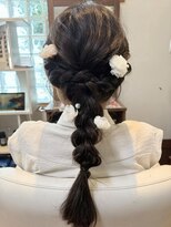 センスエム 大津店(SENSE/M) 編みおろしヘアー