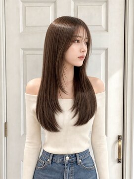 アロマヘアルーム 横浜店(AROMA hair room) レイヤーカット/イルミナカラー/髪質改善/ハニーブラウン/横浜