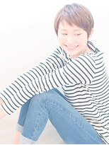 ヘアーサロン ラフリジー(Loufreasy)&nbsp;【イルミナカラー】× ナチュラルかわいい♪ベリーショート２