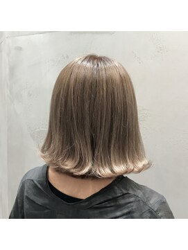 アンド バイ ヘアサロン(AND by hair salon) ハイグレージュカラー