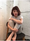 ショートバング&アシメアレンジ