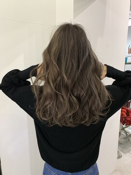 ナイン 麻布十番(NINE) ハイトーングレージュ+ハイライト