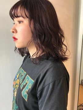 ビスコッティヘア (BISCOTTI HAIR) ピオニーパープル