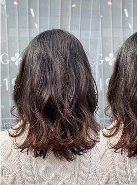 クララ スギタ(CLALA Sugita) ナチュラルグラーデションカラー☆レッドブラウン