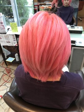 ブルーラグーン ブリーチカラー