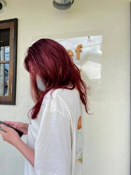 リーフ ヘア 上田美容研究所(Lief hair) ローズピンク