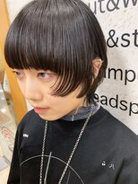 モリオ フロム ロンドン サッポロファクトリー店(morio FROM LONDON) 【morio札幌】札幌ショート　大人かわいい黒髪マッシュウルフ