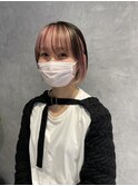 ピンクフェイスフレーミング
