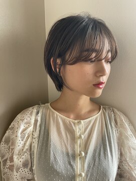 リノショアーズ ショウナン 辻堂店(RinoShores SHONAN) 大人美人ワンカール小顔補正立体カットうるツヤ艶感前髪