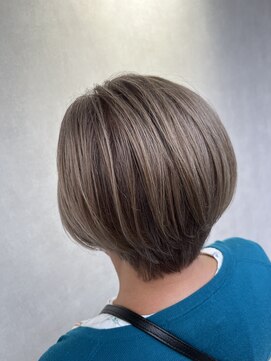 アッシュ 高幡不動店(Ash) 【Ash高幡不動×山崎】脱白髪染め全頭ブリーチ白髪ぼかし7