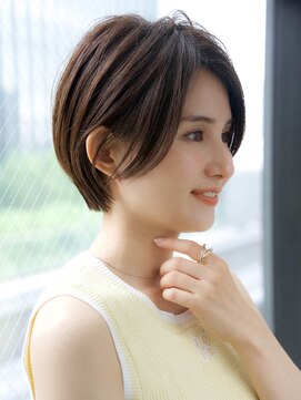 エインアンリー 表参道(AIN.ANLY.) 前髪なし大人ショートボブ20代30代40代【AIN.表参道】川原大地