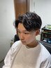 (新規様予約不可)デザインカット＋クイック炭酸クレンジング4950