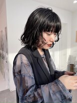 ギグスダブル 栄久屋大通店(gigs double)&nbsp;艶髪ブラック/レイヤーボブ