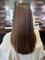 ヘアー リードレス(hair Re:dress)&nbsp;髪質改善ストレートロング ツヤ髪ナチュラルブラウン