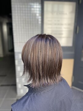 エマ 五島町店(EMMA) 外ハネ×アッシュグレー