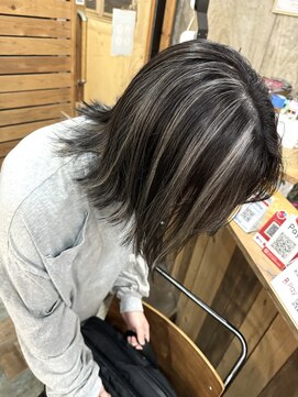 ヘアカロン(Hair CALON) コントラストハイライト/ケアブリーチ/韓国