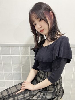 マアム ジー 明大前店(ma'am Zee)の写真/専門のカラーリストが【210種類】からご提案。納得の仕上がり感で、思わず振り返るような極上カラーに♪