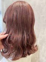 フィゼル あべのルシアス店(Aujua fizelle) ピンクカラー