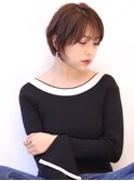 20代30代40代50代ボブルフネビージュ小顔ワンレンショート