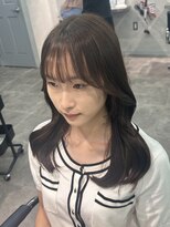 ジーニー 千葉(GENiE)&nbsp;黒髪/ボブルフ/ネビージュ/小顔/ワンレン/韓国/髪質改善/前髪