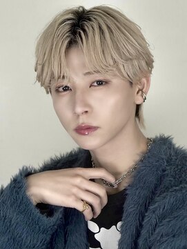 オーシャントーキョー 渋谷神南(OCEAN TOKYO) ブロンドセンターパート